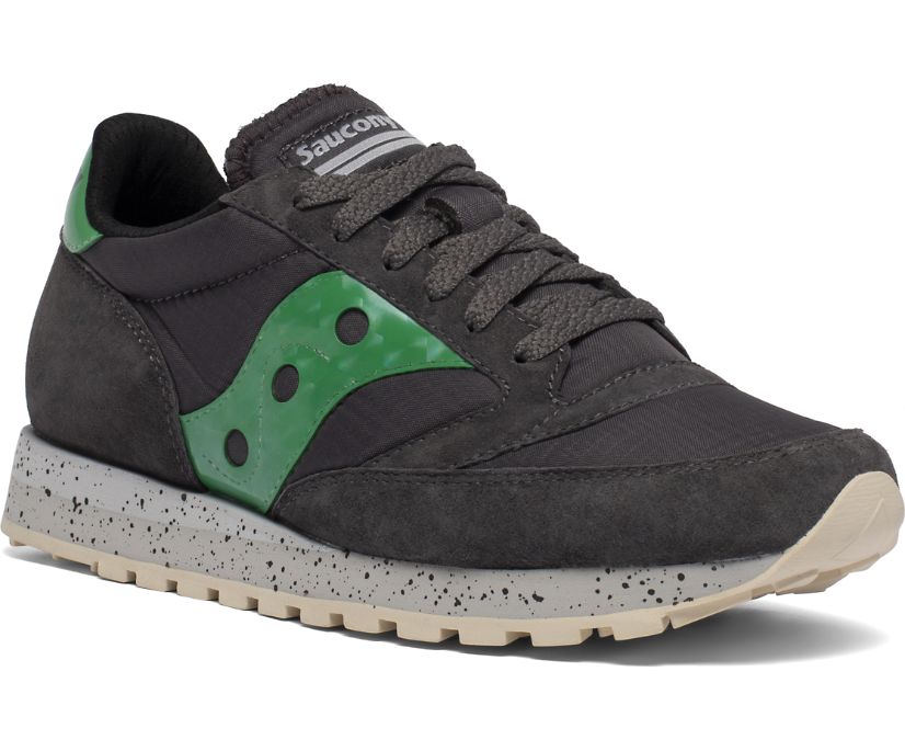 Saucony Jazz 81 Originals Dam Svarta Gröna | Sverige 485AHK